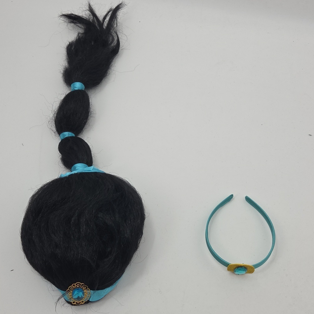 Princess Jasmine Costume with Headband and Braid - Picture 16 of 16